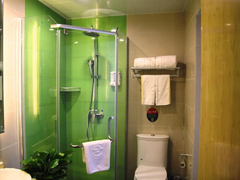 Greentree Inn Shandong Jinan Gaoxin District South Gongye Road Middle Aoti Road Express Hotel מראה חיצוני תמונה