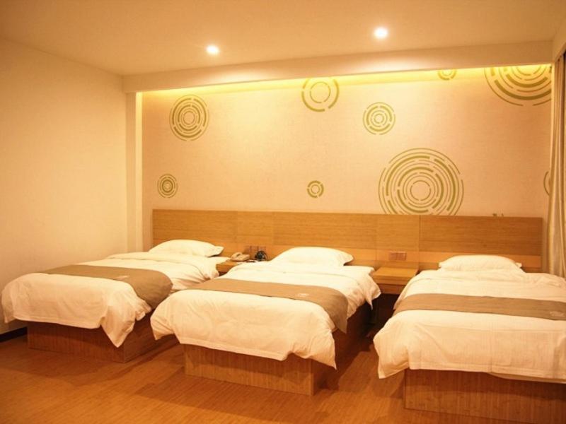 Greentree Inn Shandong Jinan Gaoxin District South Gongye Road Middle Aoti Road Express Hotel מראה חיצוני תמונה