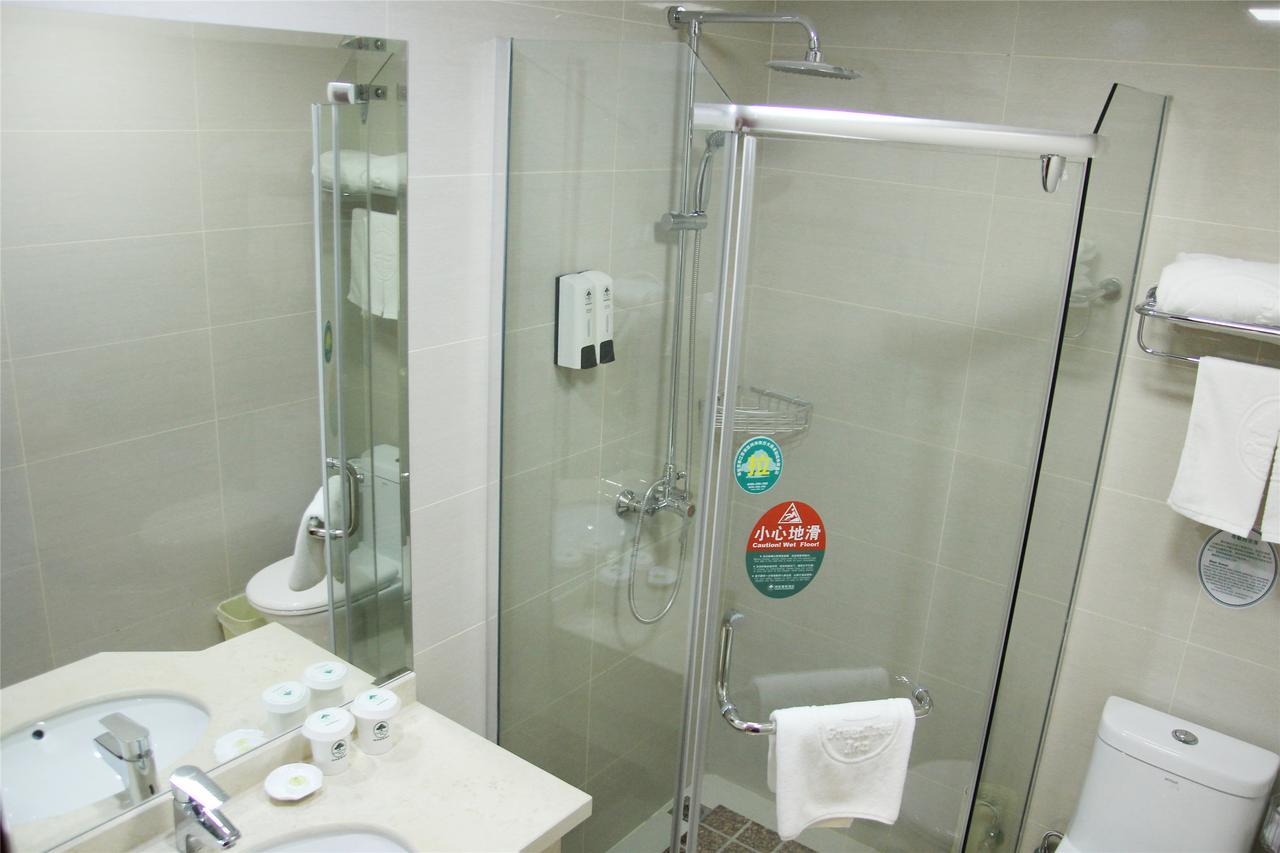 Greentree Inn Shandong Jinan Gaoxin District South Gongye Road Middle Aoti Road Express Hotel מראה חיצוני תמונה