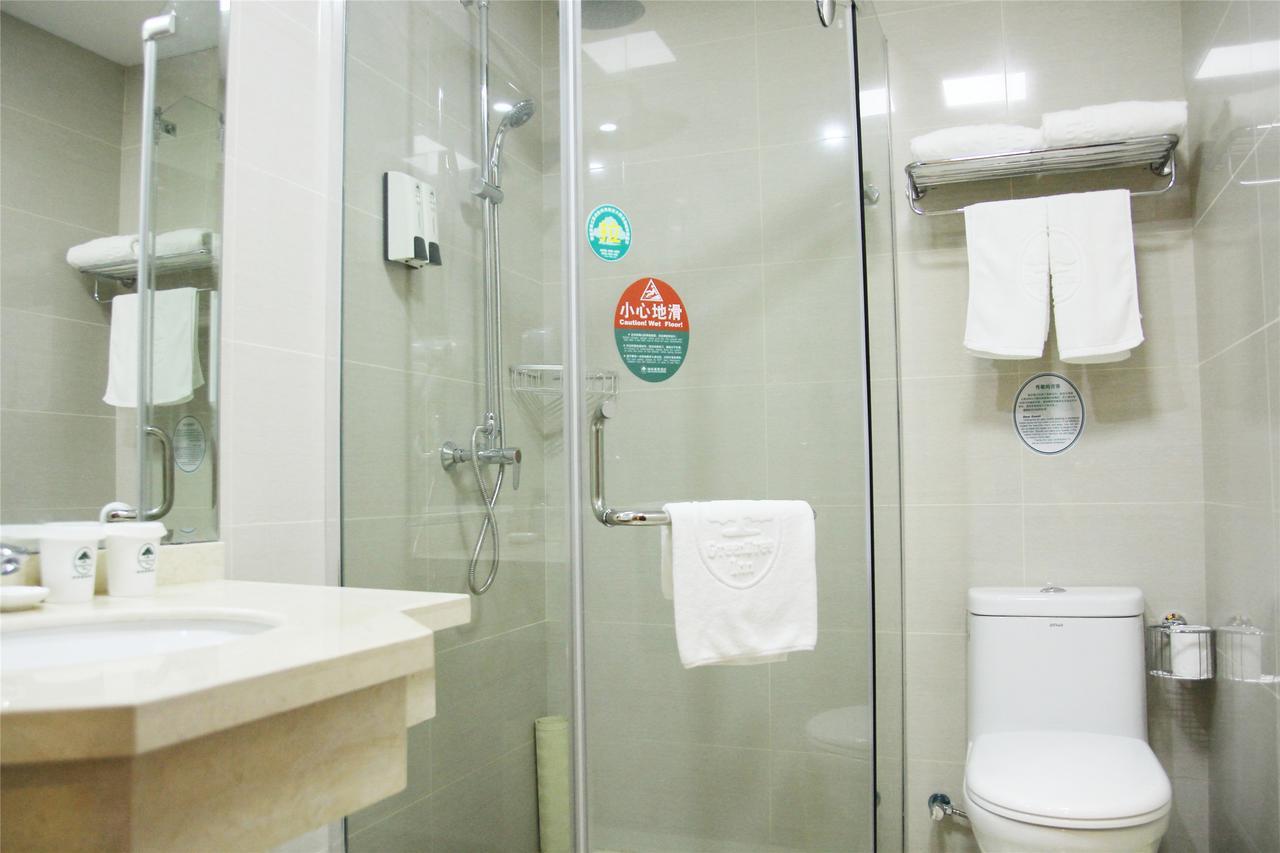 Greentree Inn Shandong Jinan Gaoxin District South Gongye Road Middle Aoti Road Express Hotel מראה חיצוני תמונה