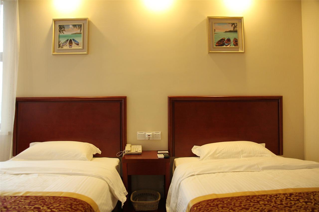 Greentree Inn Shandong Jinan Gaoxin District South Gongye Road Middle Aoti Road Express Hotel מראה חיצוני תמונה